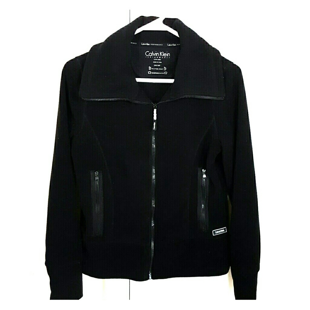 Calvin Klein Fleece Jacket - black x-small